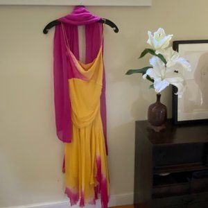 Silk Spaghetti Strap Dress